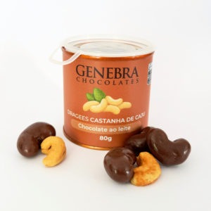 Drágeas de Castanha de Caju Ao Leite - 80g